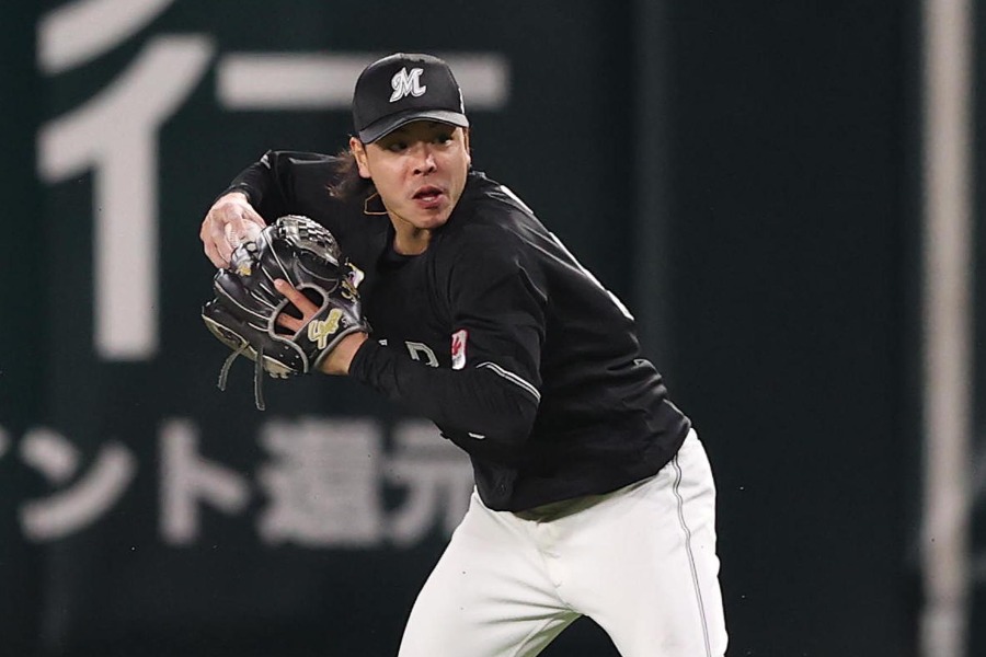 ロッテ・小川龍成【写真:栗木一考】