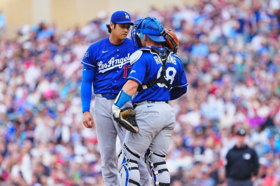 大谷翔平の164キロを捕球ミス「最もひどい」　ラッシングに敵軍OB辛辣…改善求めた“能力”