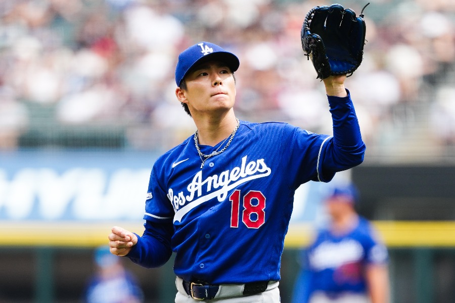 ドジャース・山本由伸【写真：黒澤崇】