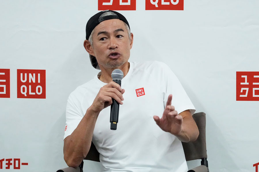 「第2回 イチロー DREAM FIELD DAY」に登場したイチロー氏【写真：藤岡雅樹】