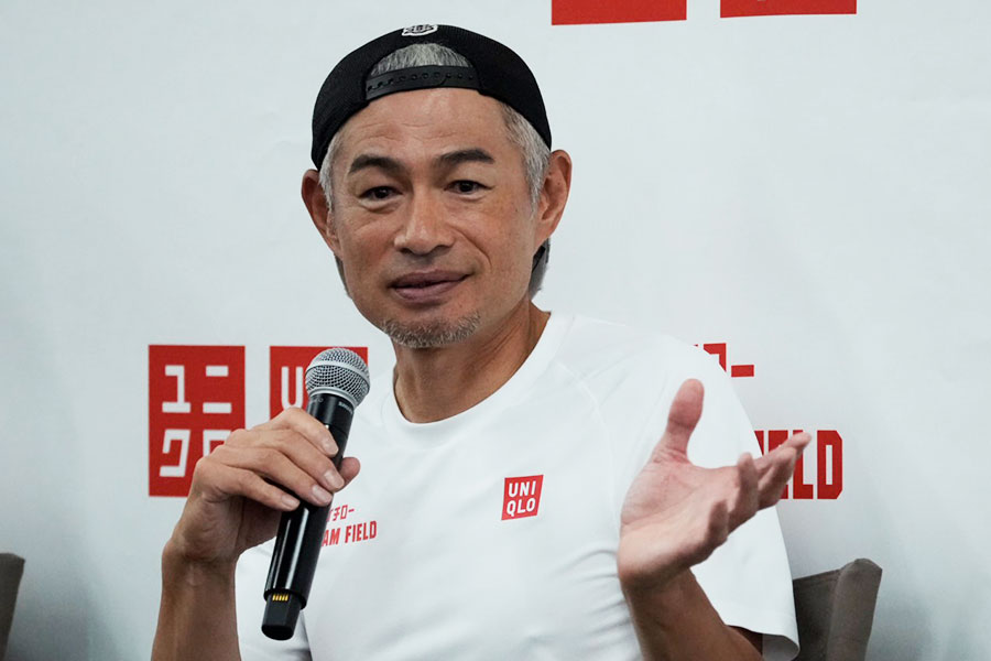 「第2回 イチロー DREAM FIELD DAY」に登場したイチロー氏【写真：藤岡雅樹】
