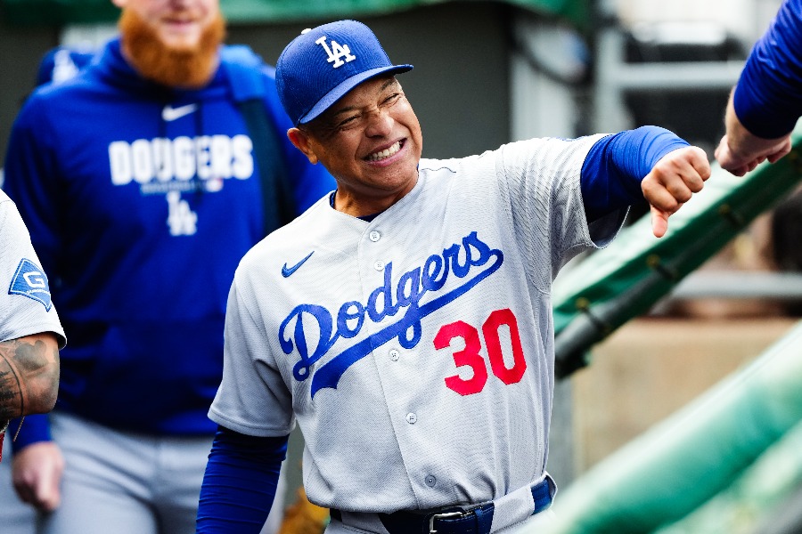 ドジャースのデーブ・ロバーツ監督【写真：黒澤崇】