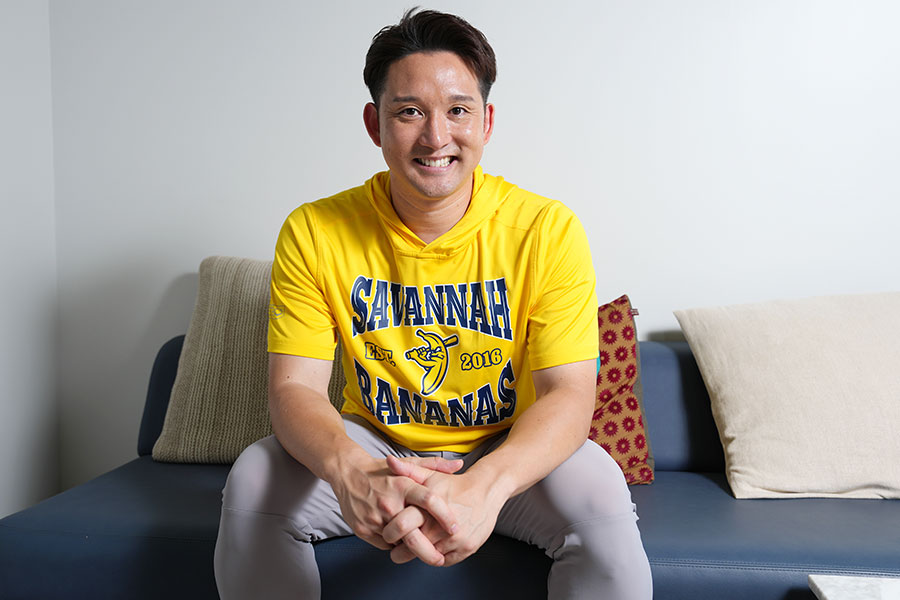 元日本ハム・杉谷拳士氏【写真：井上学】