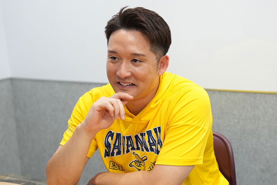 元日本ハム・杉谷拳士氏【写真：井上学】