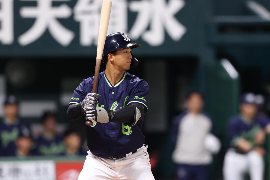 ヤクルト・松下歩叶【写真：栗木一考】