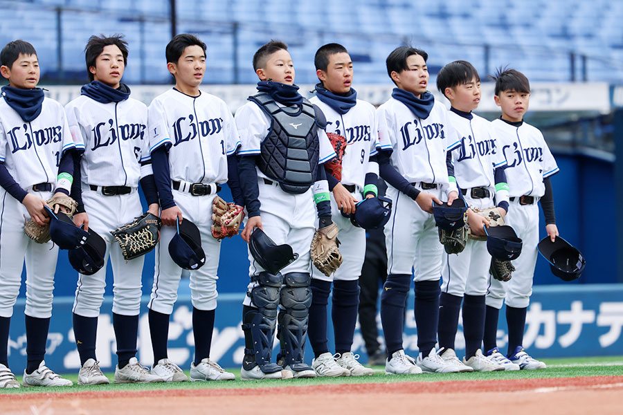 昨年大会に出場した西武ジュニアナイン【写真：加治屋友輝】