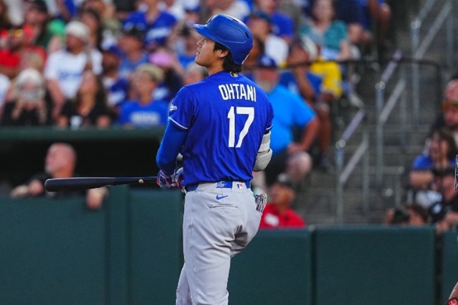 18号を放ったドジャース・大谷翔平【写真:荒川祐史】