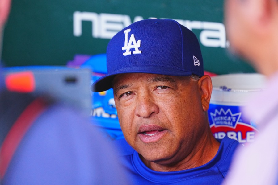 ドジャース・ロバーツ監督【写真:荒川祐史】