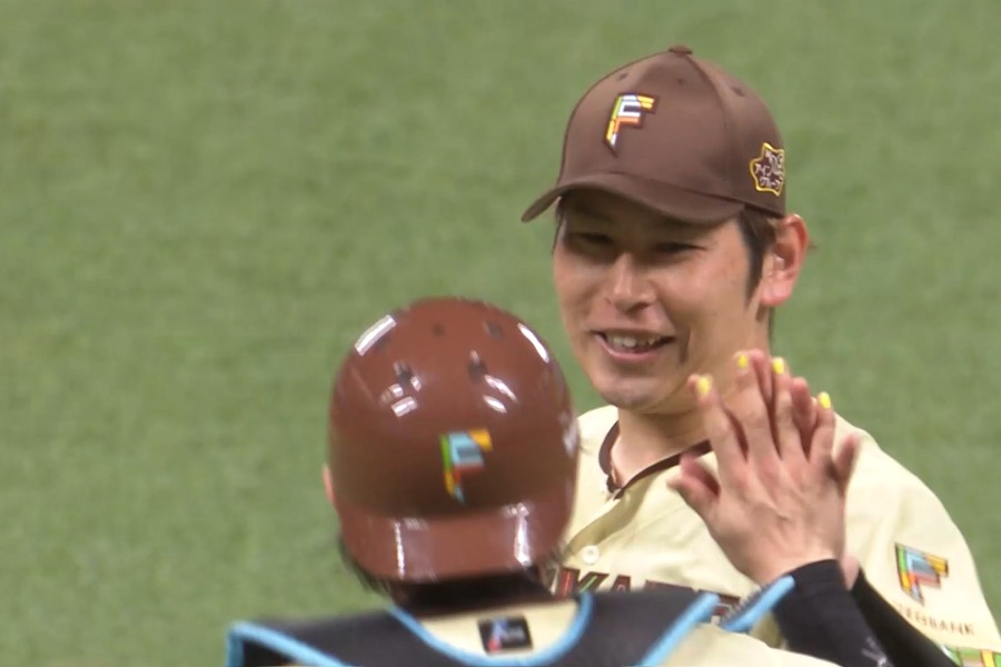 オリックス戦で完封勝利を飾った日本ハム・加藤貴之【画像:パーソル パ・リーグTV】