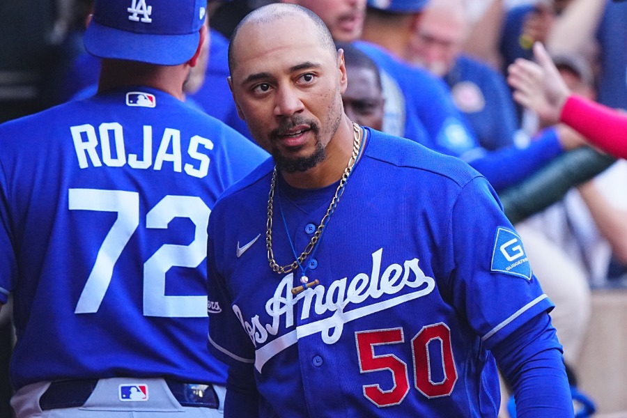 ドジャースのムーキー・ベッツ【写真:荒川祐史】