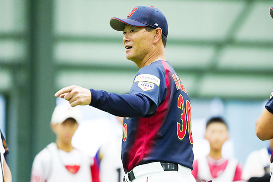 U-12最終トライアウトに参加した桑田真澄監督【写真:黒澤崇】