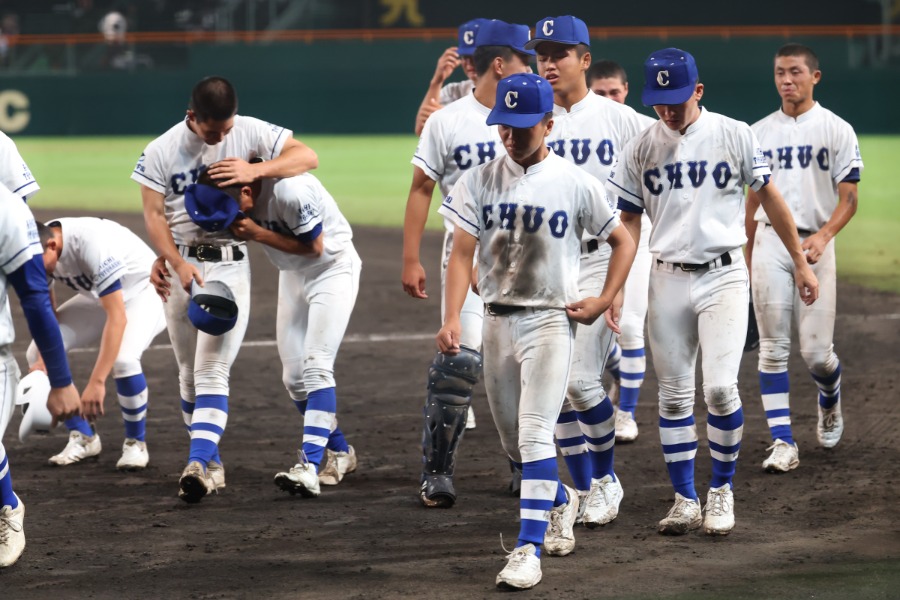 豊橋中央が1回戦で敗退した（写真は2025年）【写真：加治屋友輝】