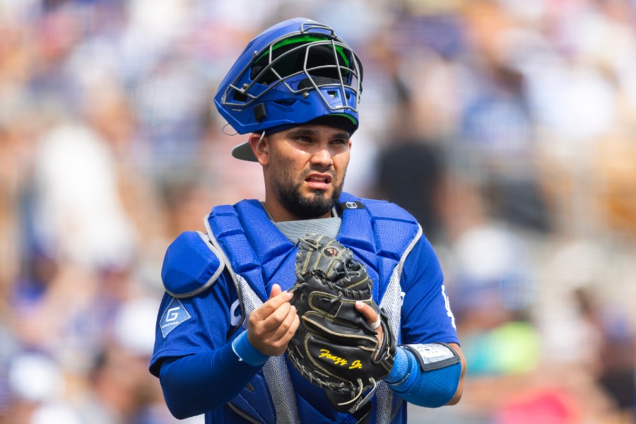ドジャースのエリエセル・アルフォンゾJr.【写真:アフロ】