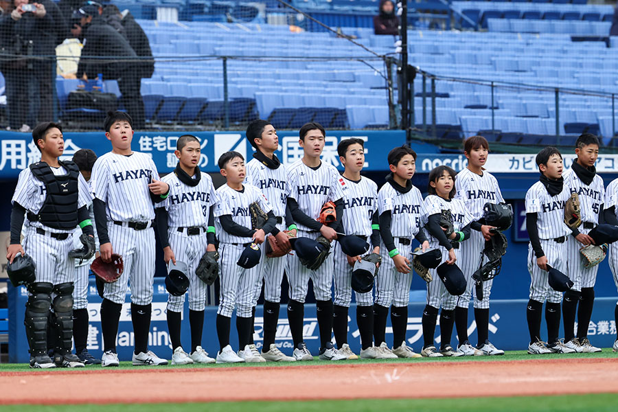 昨年大会に出場したハヤテジュニアナイン【写真:加治屋友輝】