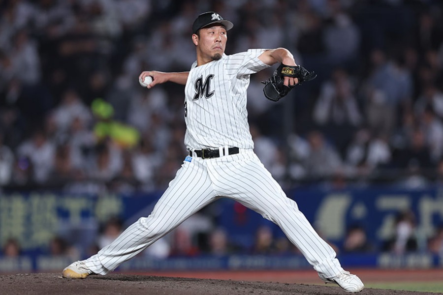 5年目にして飛躍を遂げたロッテ・八木彬【写真：球団提供】