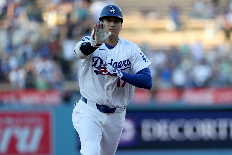 20号を放ったドジャース・大谷翔平【写真：ロイター】