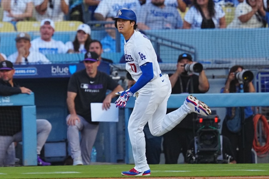 20号を放ったドジャース・大谷翔平【写真:荒川祐史】