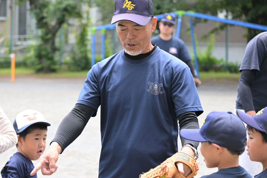 野塩ファイターズ・中村三男監督【写真：フィールドフォース提供】