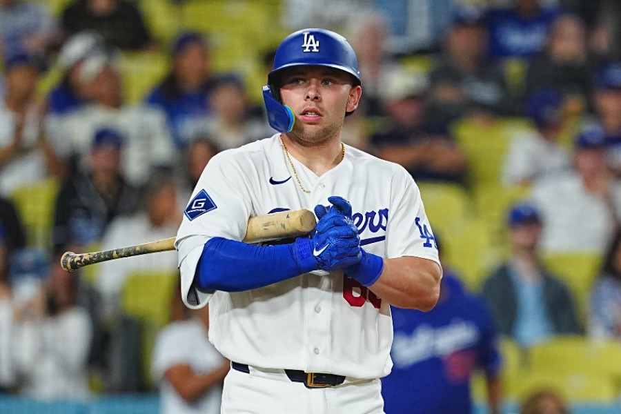 ドジャースのダルトン・ラッシング【写真:荒川祐史】