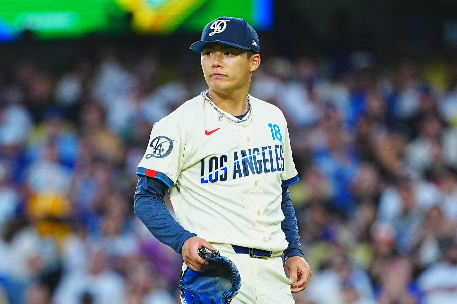 ドジャース・山本由伸【写真:荒川祐史】