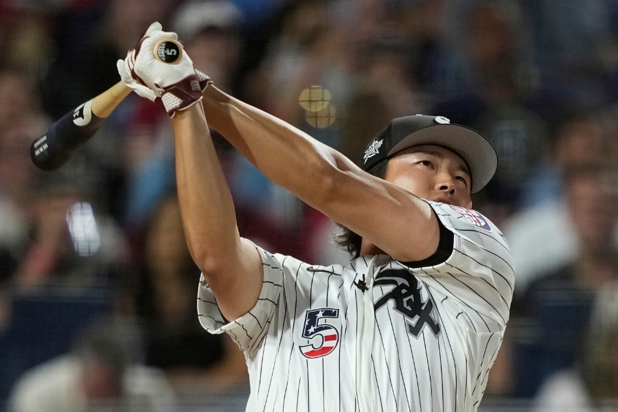 HRダービーに出場したWソックス・村上宗隆【写真：アフロ】