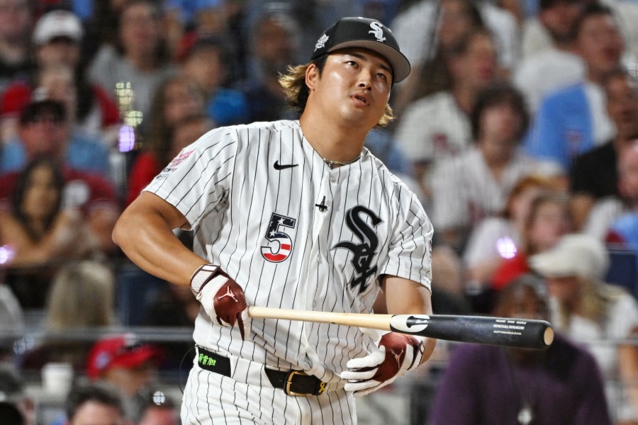 HRダービーに出場したWソックス・村上宗隆【写真：ロイター】