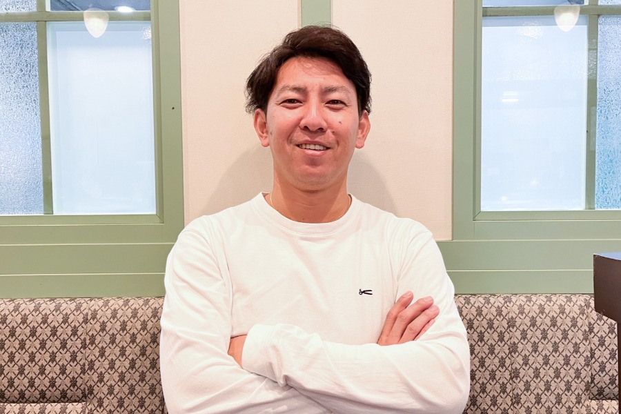DeNAとハヤテでプレーし、2025年限りで現役を引退した田中健二朗氏【写真：湯浅大】