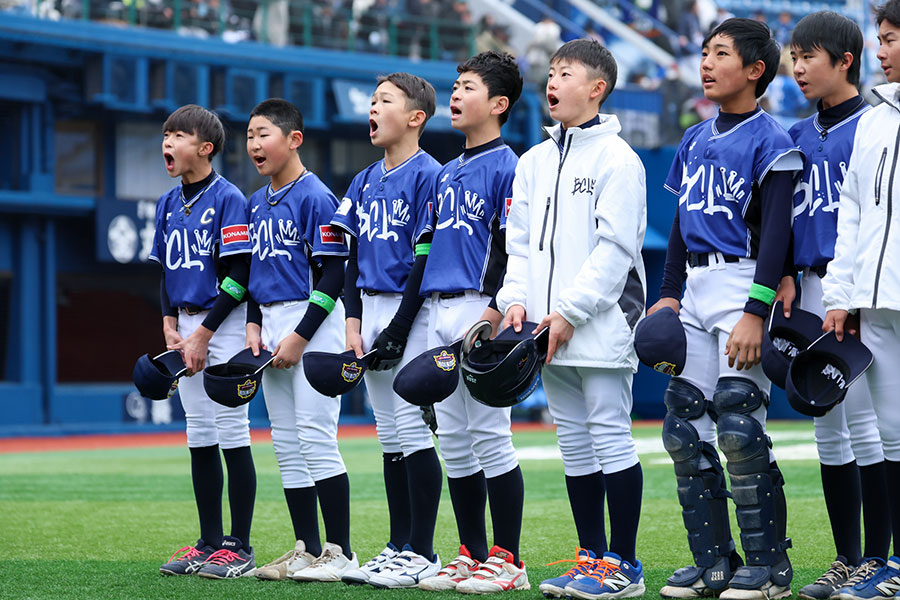 昨年大会に出場したBCリーグジュニアナイン【写真:加治屋友輝】