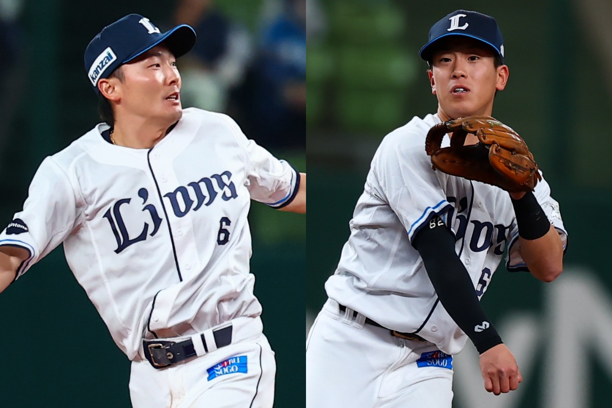 源田壮亮とのハイレベルな遊撃争いには今後も注目だ【写真：加治屋友輝】