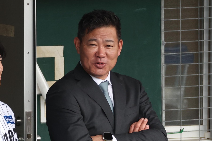 中日や阪神などで活躍した福留孝介氏【写真:栗木一考】