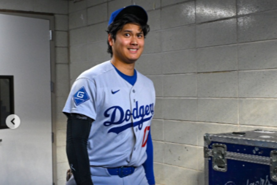 球団カメラマンが捉えた大谷翔平【写真提供:ジョン・スーフー/ドジャース】