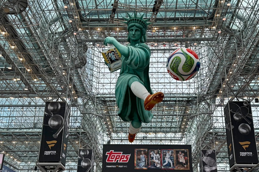 「FANATICS FEST NYC 2026」がニューヨークで開催されている【写真:小谷真弥】