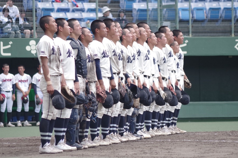 創志学園ナイン【写真:喜岡桜】