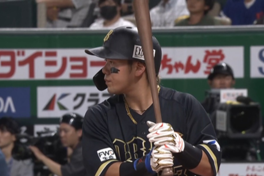 今季2号ソロを放ったオリックス・杉澤龍【画像:パーソル パ・リーグTV】