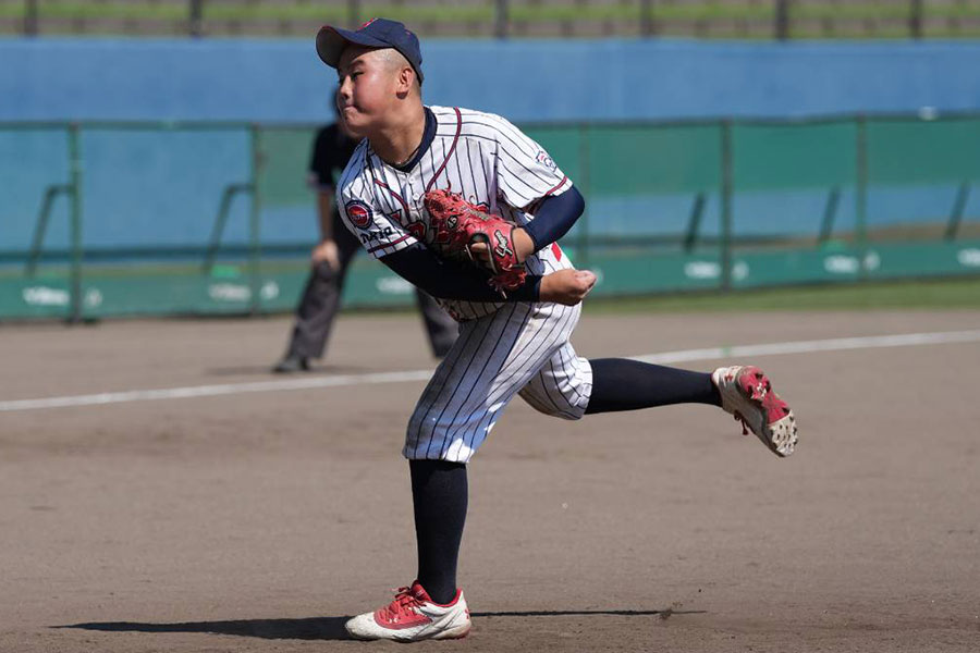 城東リーグ・矢澤天靖主将【写真：井上学】