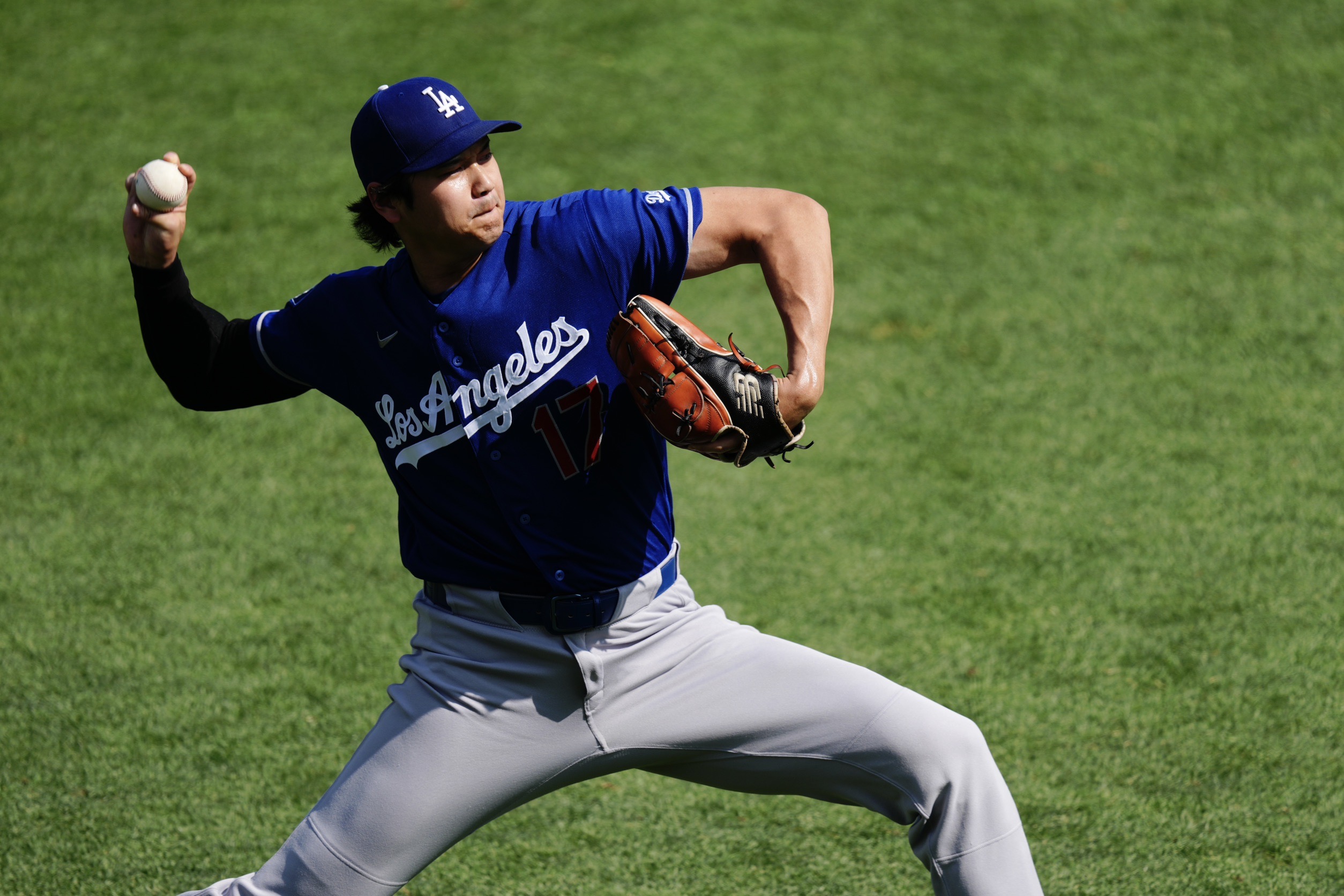 ドジャースの大谷翔平【写真：黒澤崇】