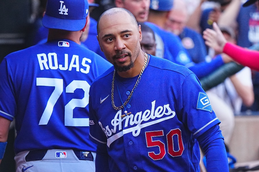 ドジャースのムーキー・ベッツ【写真：黒澤崇】