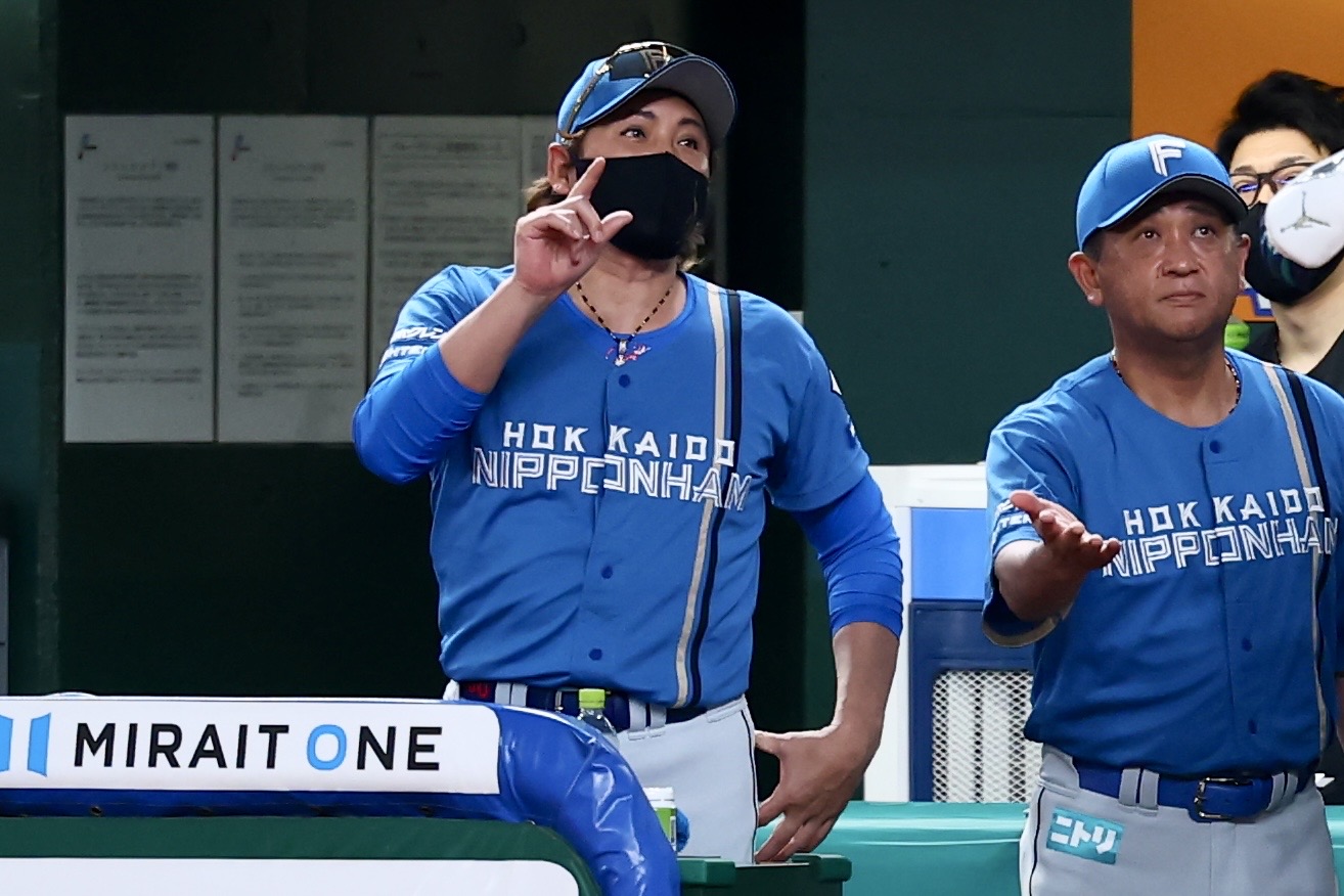 日本ハム・新庄剛志監督【写真：加治屋友輝】