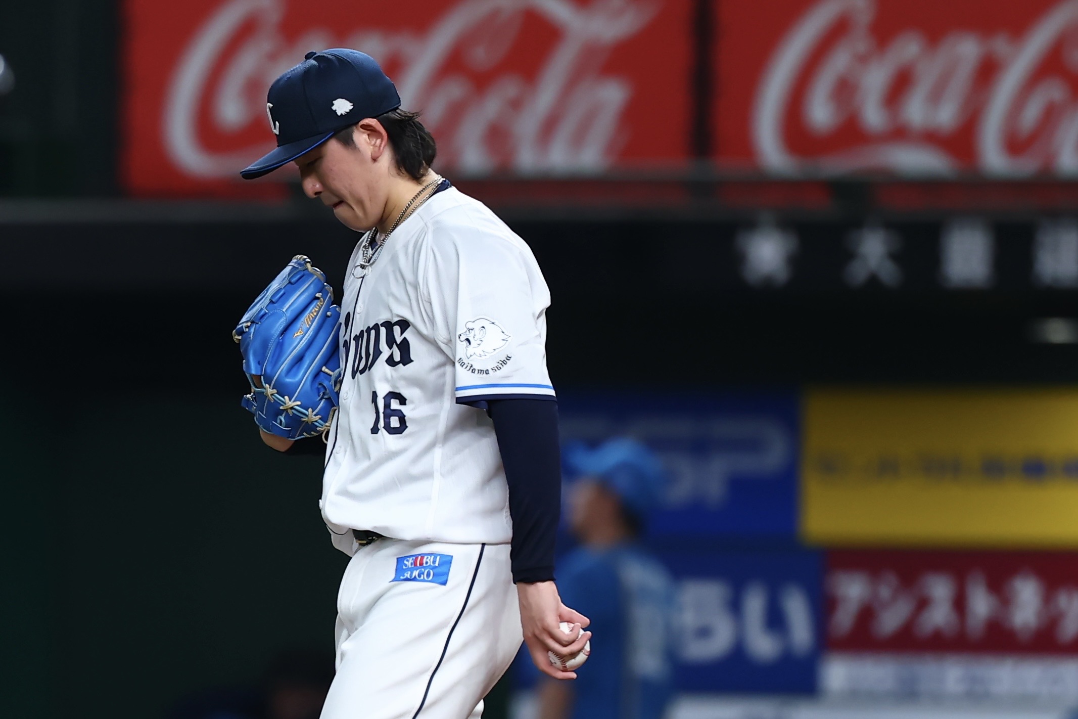 日本ハム戦に先発した西武・隅田知一郎【写真:加治屋友輝】