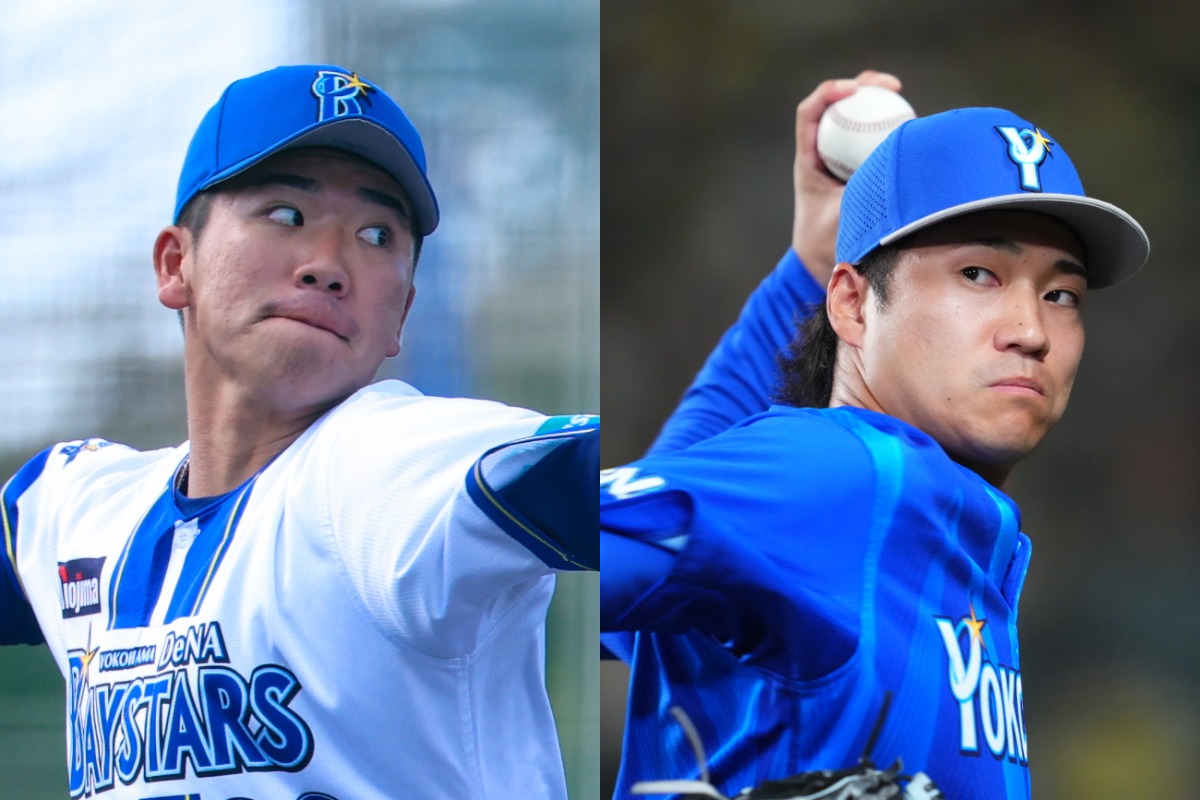 2軍で実力を高めた篠木健太郎（左）や岩田将貴ら10投手が今季プロ初勝利を挙げた【写真：加治屋友輝、イワモトアキト】