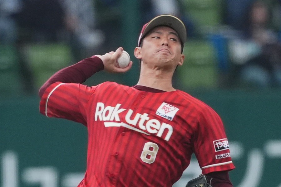 楽天・辰己涼介【写真：小林靖】