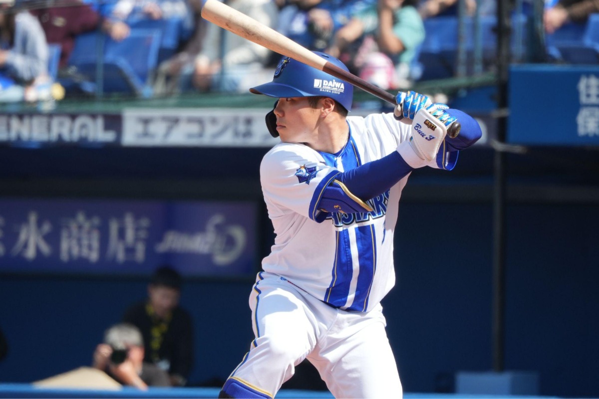 ドラフト1位で入団した小田康一郎【写真：町田利衣】