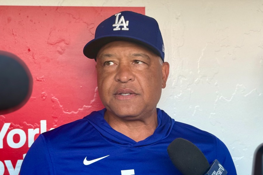 ドジャースのデーブ・ロバーツ監督【写真:小谷真弥】