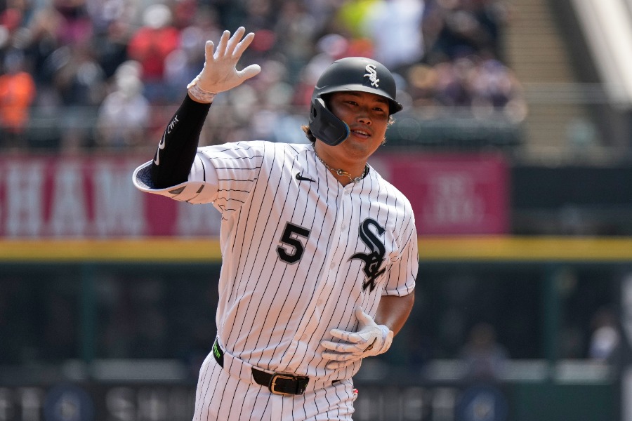 第1打席で21号2ランを放ったWソックス・村上宗隆【写真：アフロ】