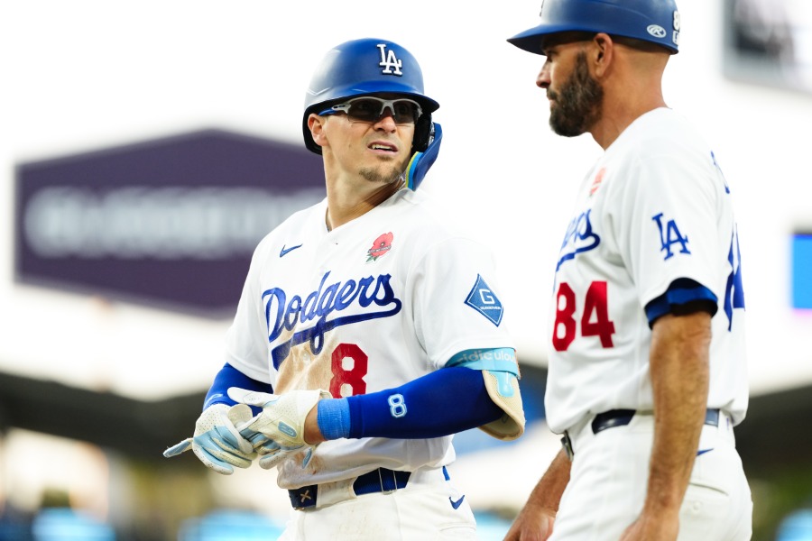 ドジャースのエンリケ・ヘルナンデス【写真：黒澤崇】