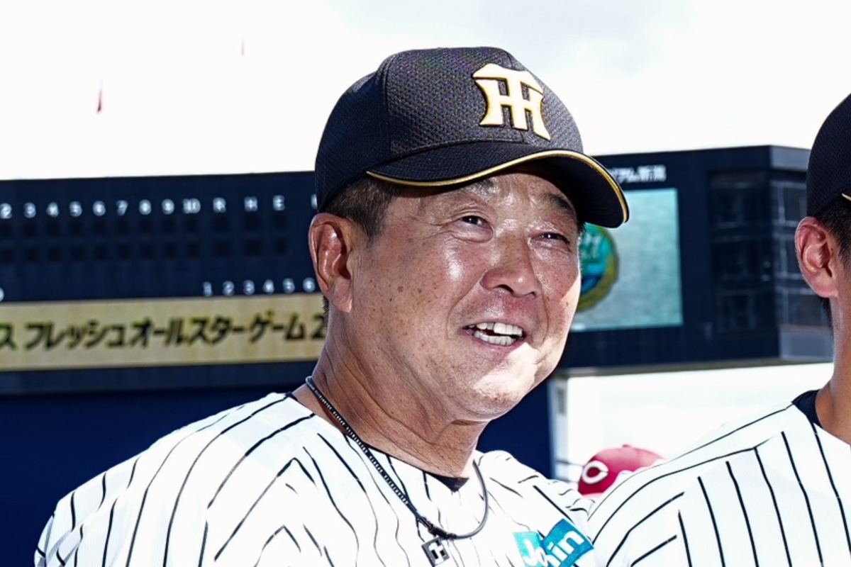阪神・平田勝男2軍監督【写真：荒川祐史】