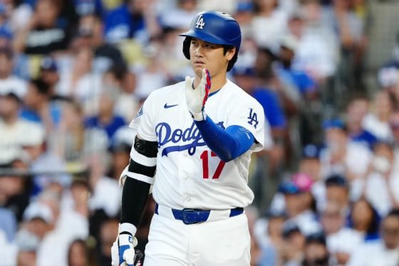 大谷翔平、4回好機で申告敬遠　本拠地ブーイング