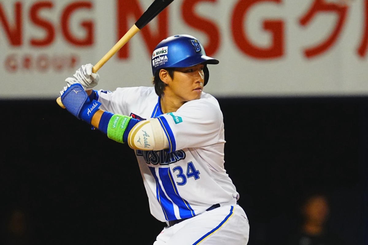 フレッシュオールスターで「6番・遊撃」でスタメン出場した宮下朝陽【写真：荒川祐史】