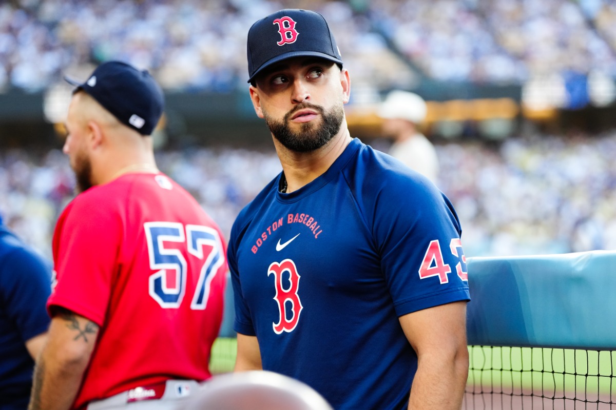 怪我を乗り越えレッドソックスでプレーするパトリック・サンドバル【写真：黒澤崇】