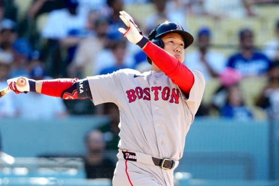 吉田正尚、豪快5号にLA沈黙…大谷翔平の前で一発　15試合ぶりの快音、後半戦2本目のアーチ